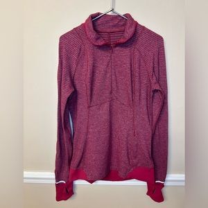 lululemon athletica Red Sweatshirt